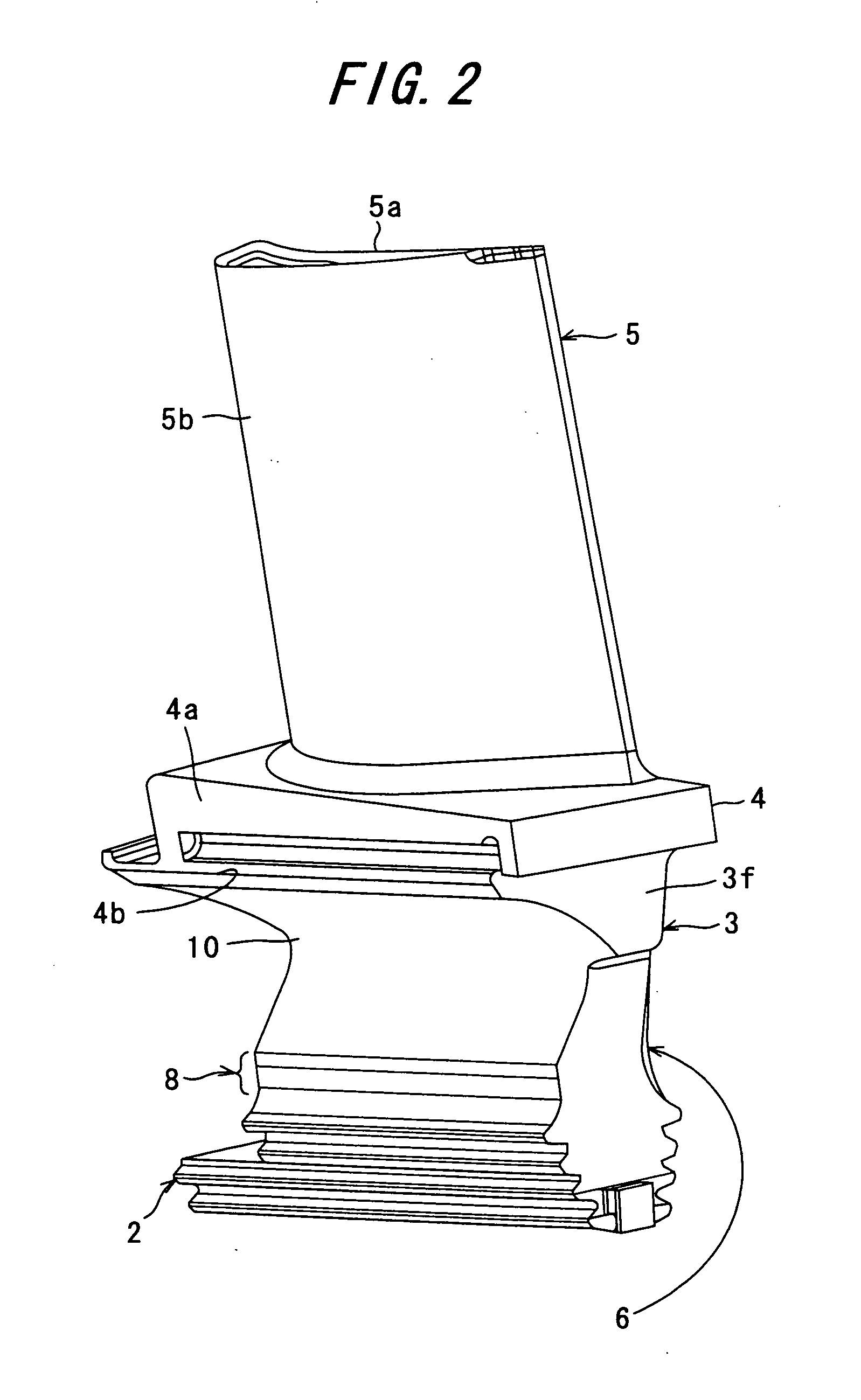 Moving blade and gas turbine using the same