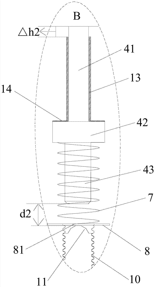 A method and device for quickly screening size defects of metal parts