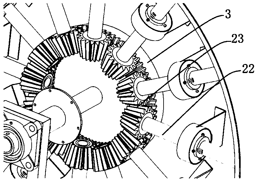 Self-levelling egg skin machine