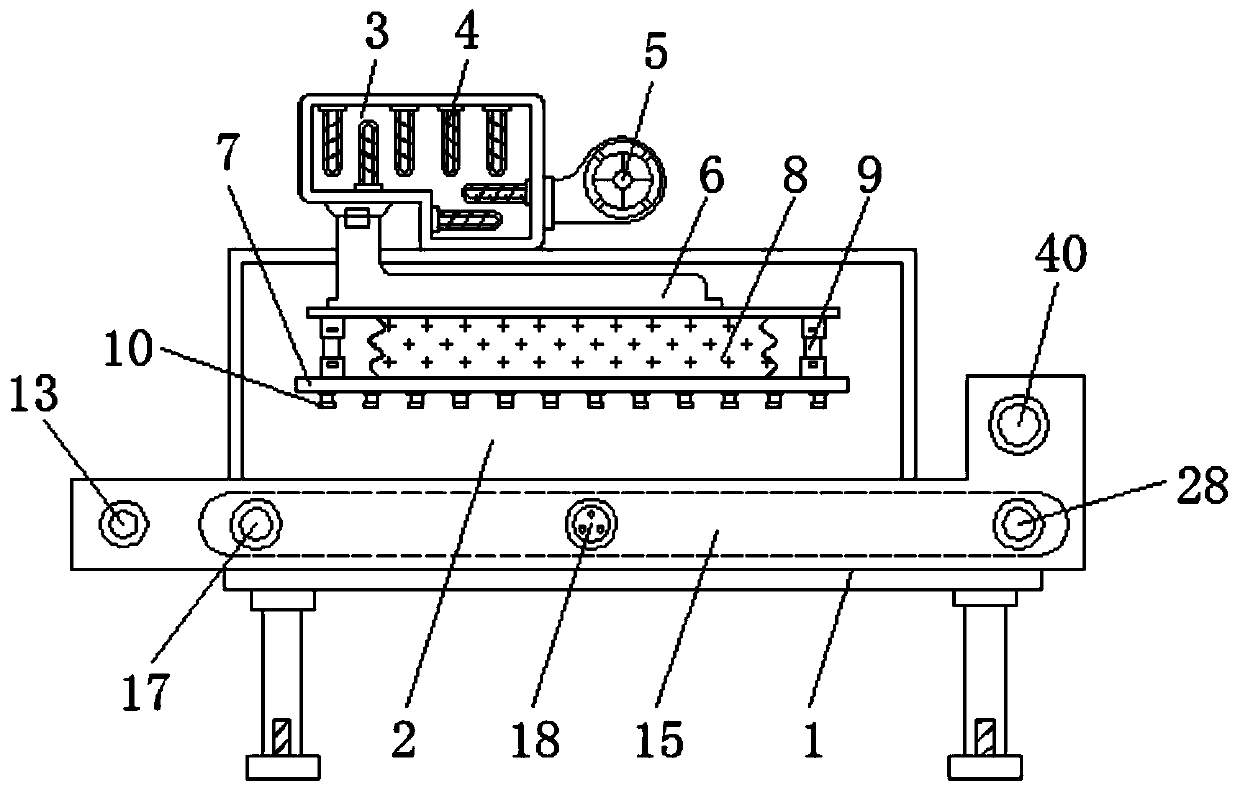 A textile oven with anti-wrinkle function