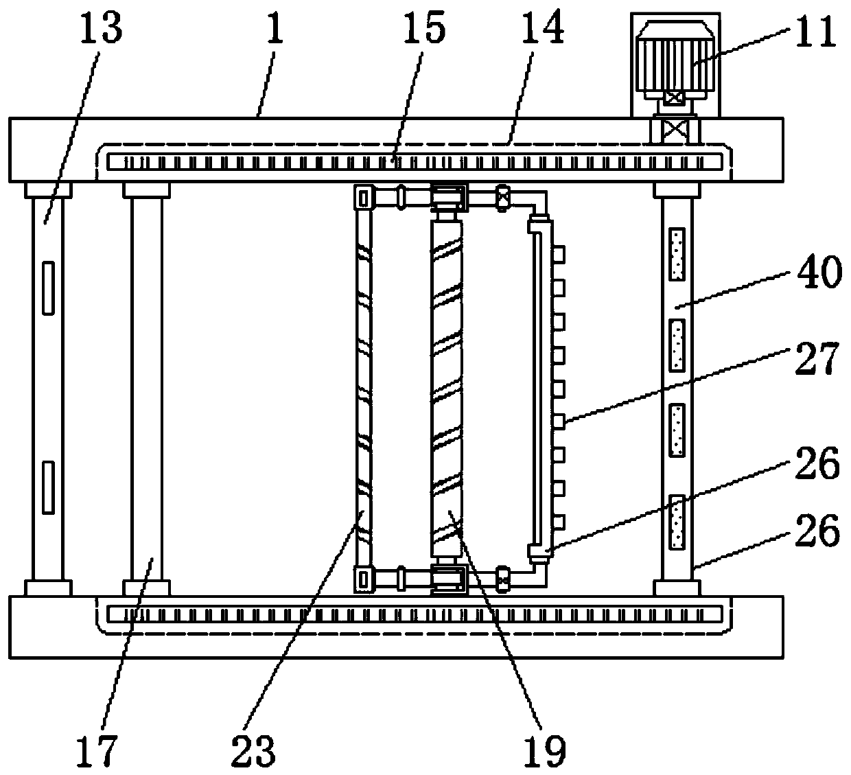 A textile oven with anti-wrinkle function