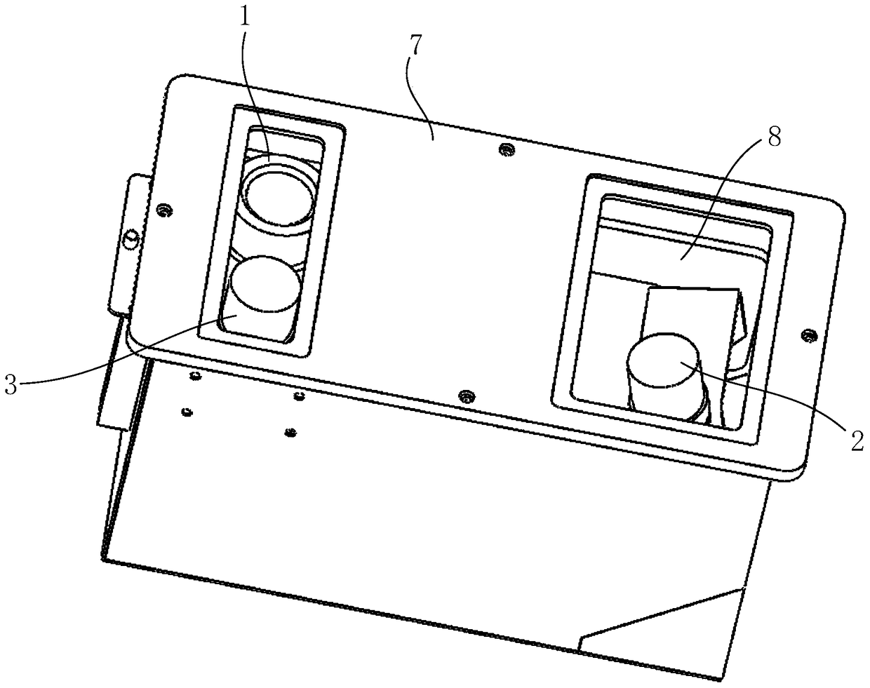 A vehicle information collection method and device based on fusion of depth information and visual image information