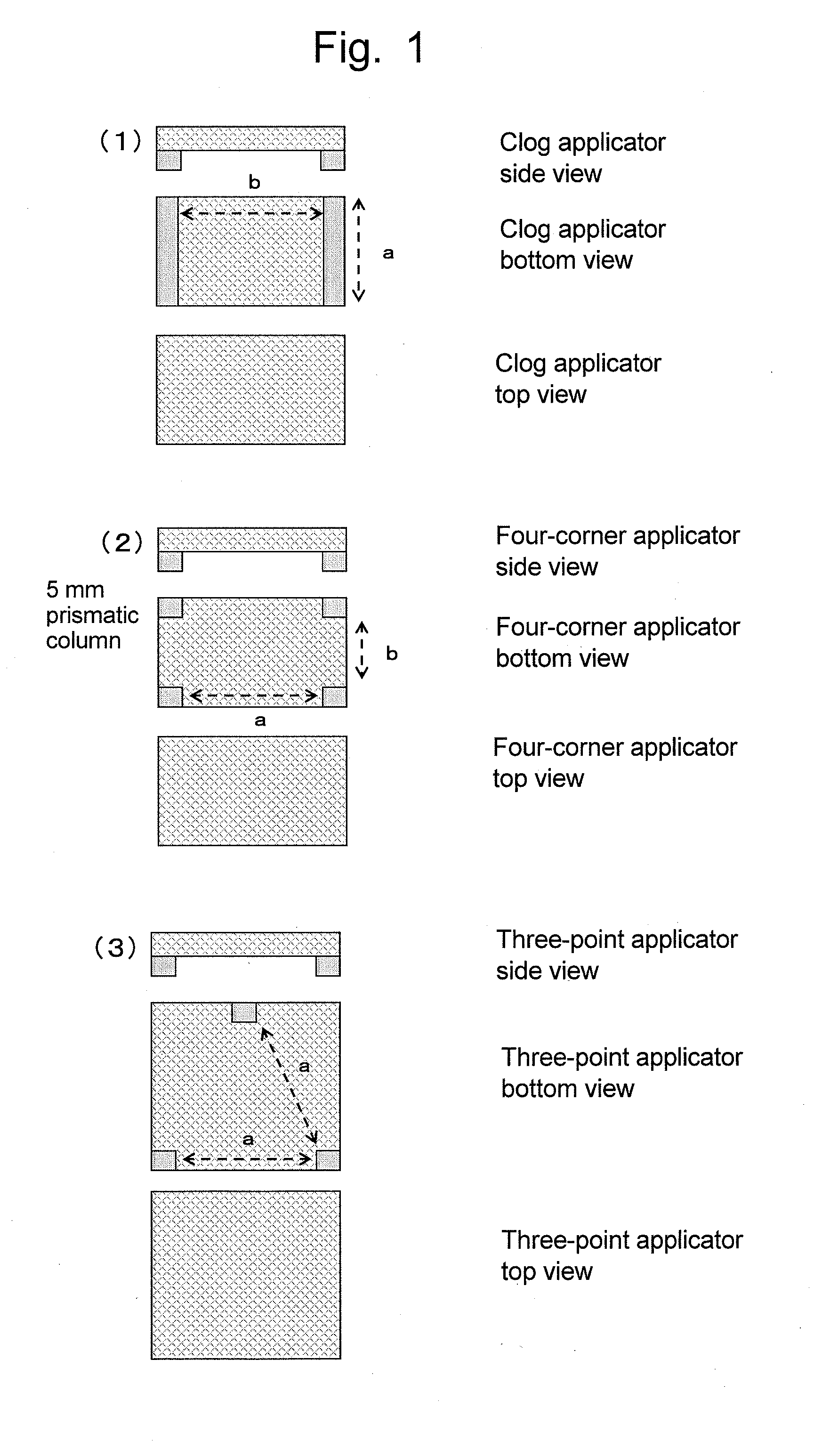 Applicator device of pinholder type microneedle