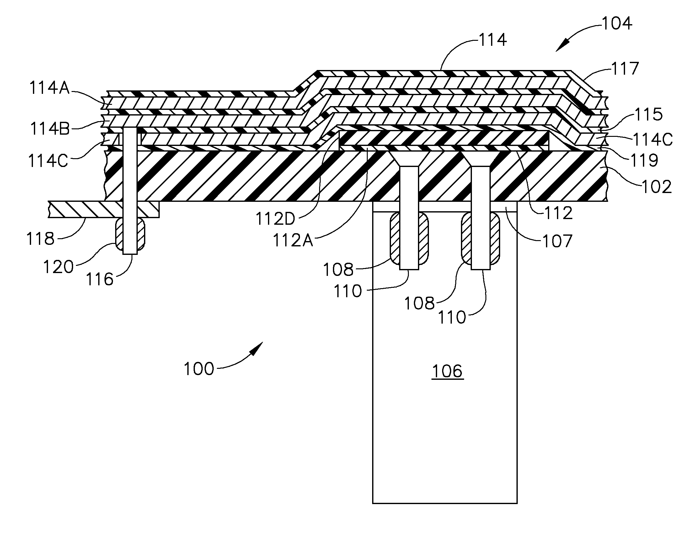 Flex circuit lightning protection applique system for skin fasteners in composite structures