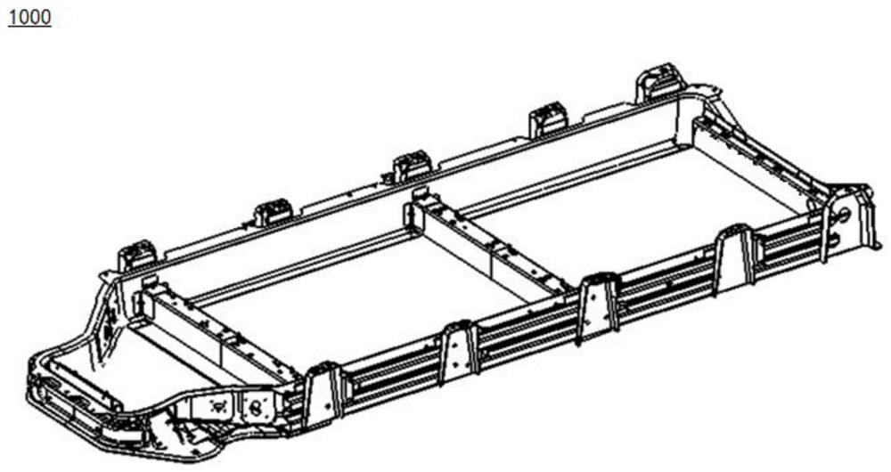 Battery case for vehicle, assembling method of battery case and vehicle