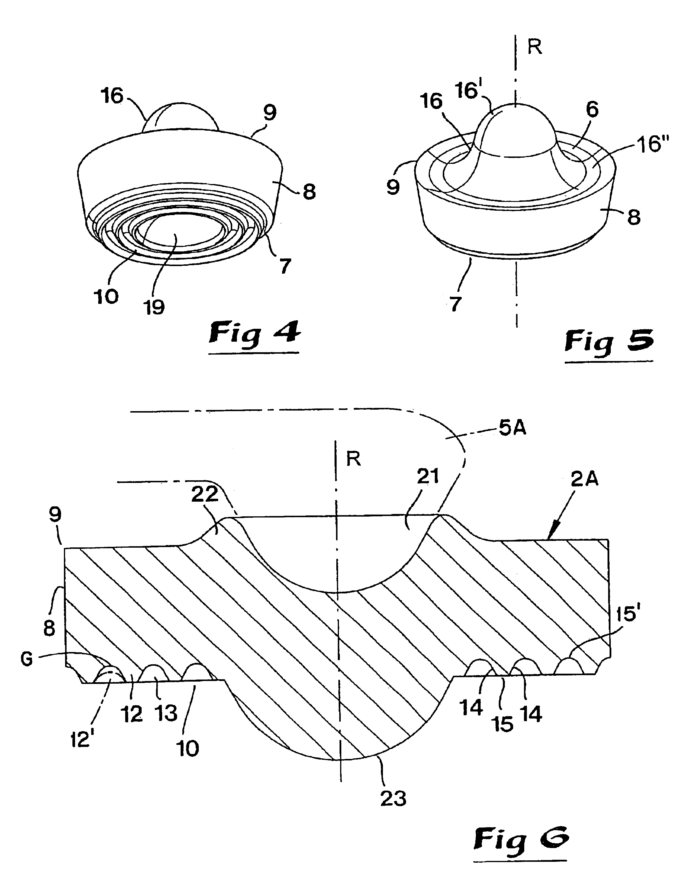 Tool for chip removing machining and rotatable cutting insert for such tools