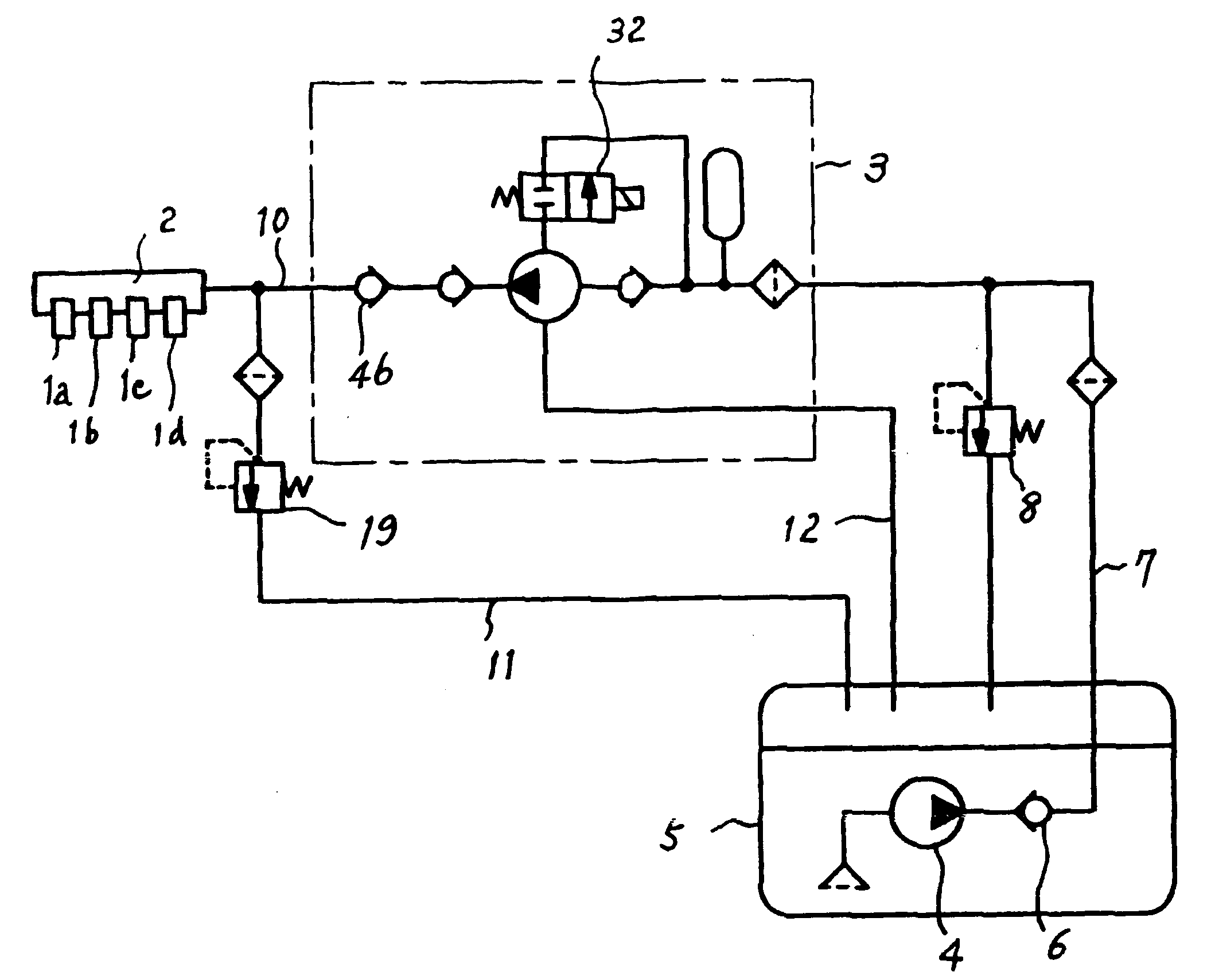 Variable delivery fuel supply device