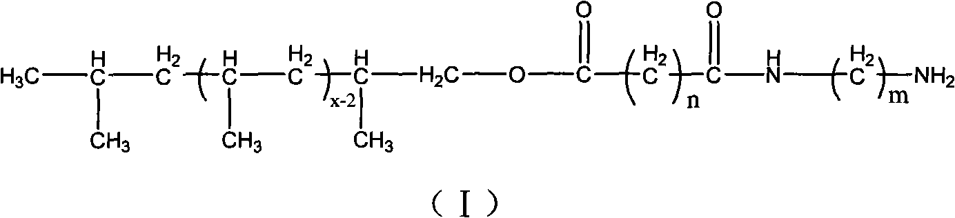 Amino-terminated polypropylene and preparation method thereof