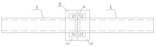 Air conditioner conveying pipe