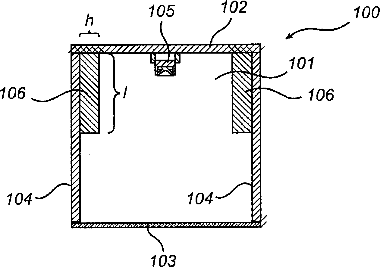 Device for mixing light of side emitting leds