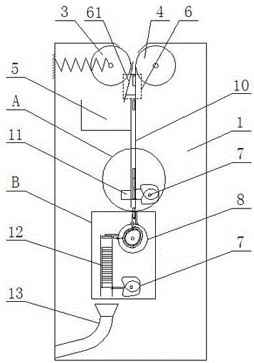 Coin change mechanism for coin boxes