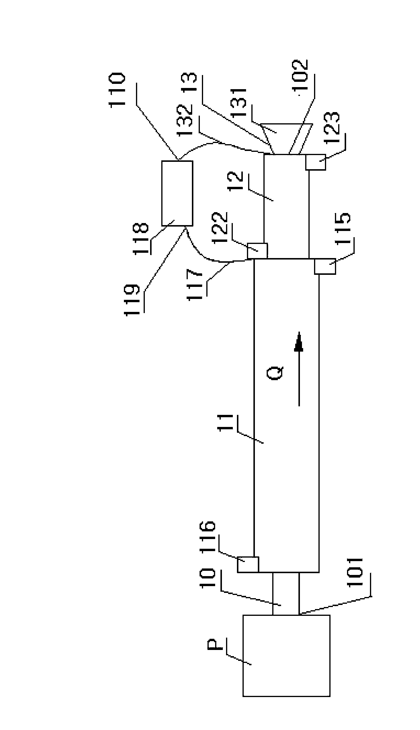 Flue gas waste heat thermoelectric recovery device