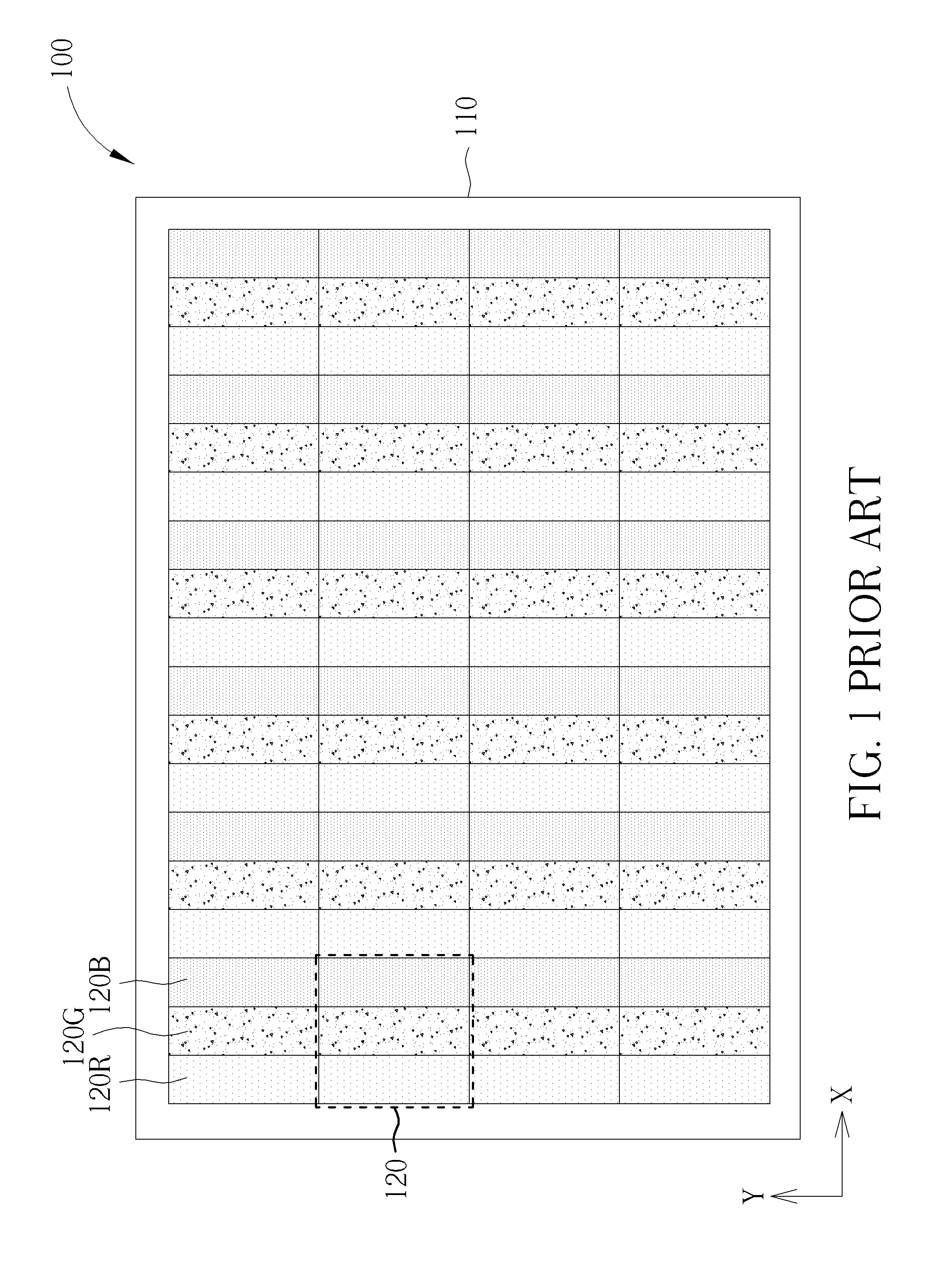 Pixel structure of organic light emitting display device