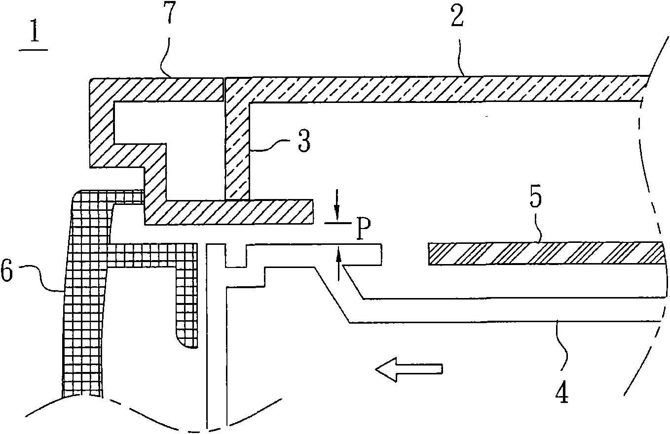 Explosion rupture disk device of CD player