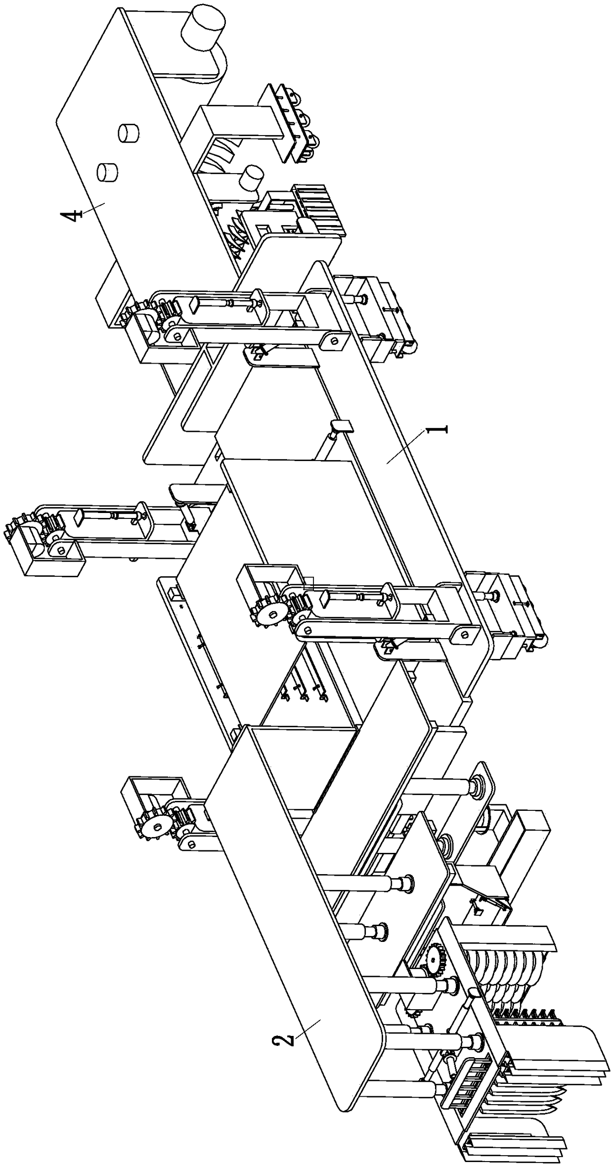 Intelligent robot for direct-buried laying of communication cable