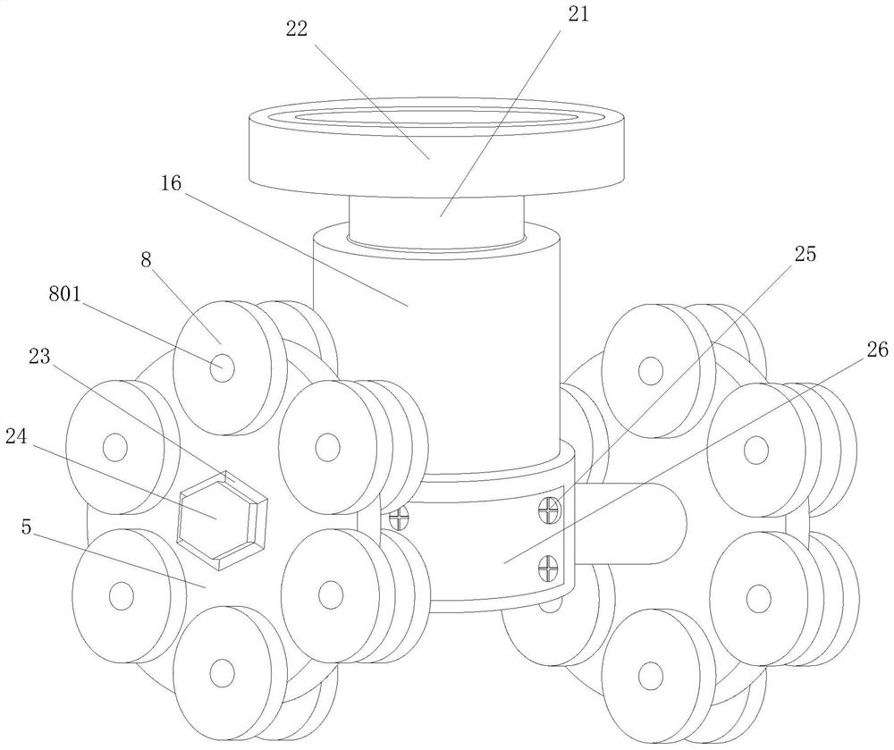 An easy-to-install and stable universal wheel for a shopping cart