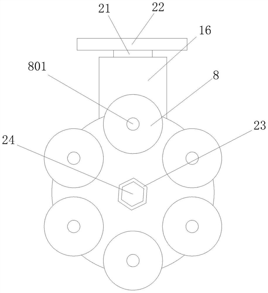 An easy-to-install and stable universal wheel for a shopping cart