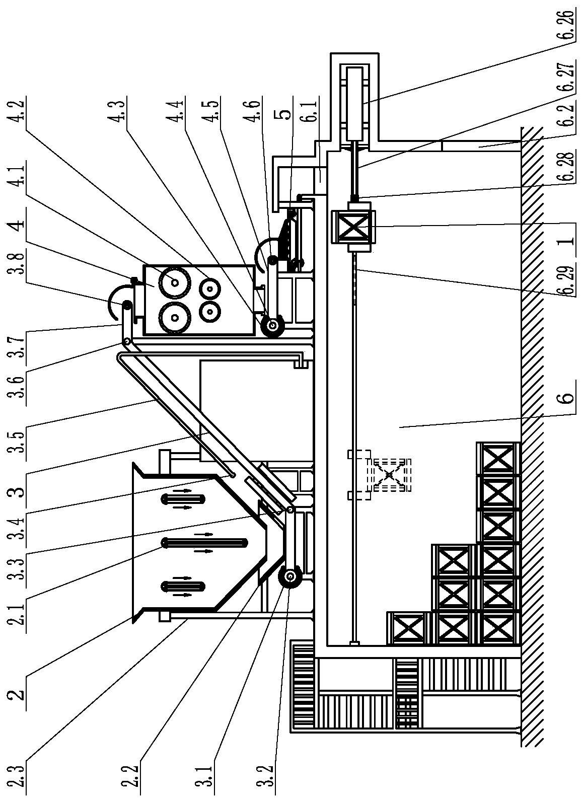 Environment-friendly intelligent building material aggregate production line