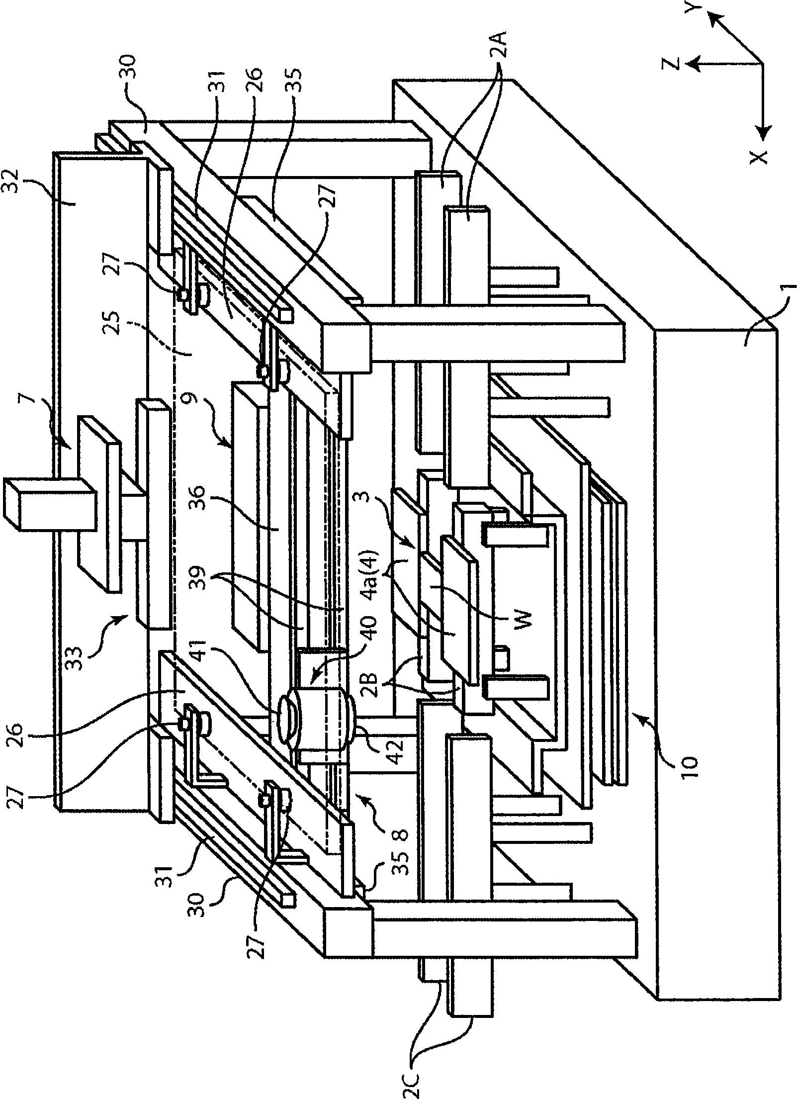 Position matching method and screen printer