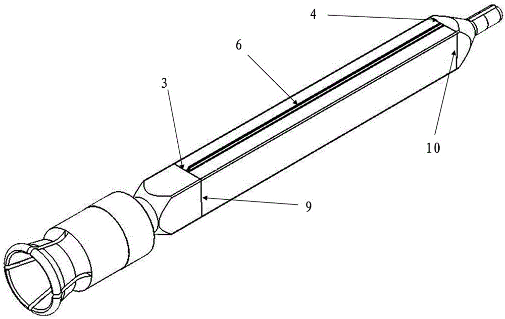 Technology used for assembling and welding irradiating supervision pipe