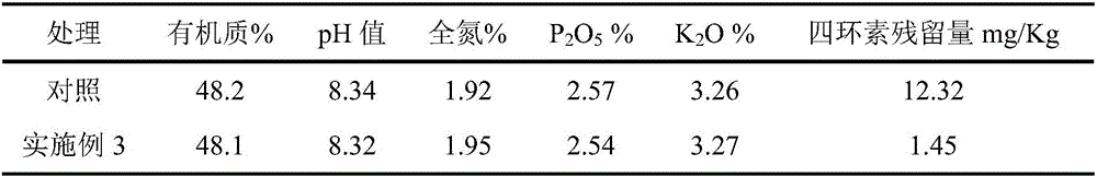 Tetracycline degrading bacterium and application thereof to livestock and poultry excrement composting treatment