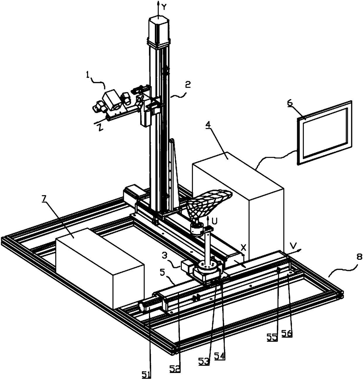 Three-dimensional measurement device and method