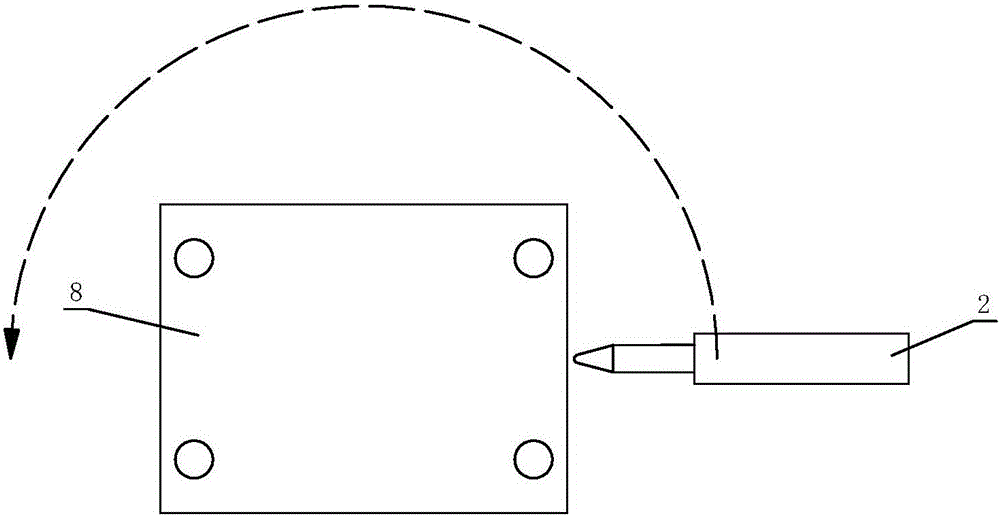 Bi-material vertical injection molding device