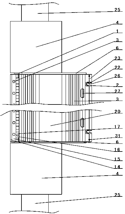 Waterproof device for gate