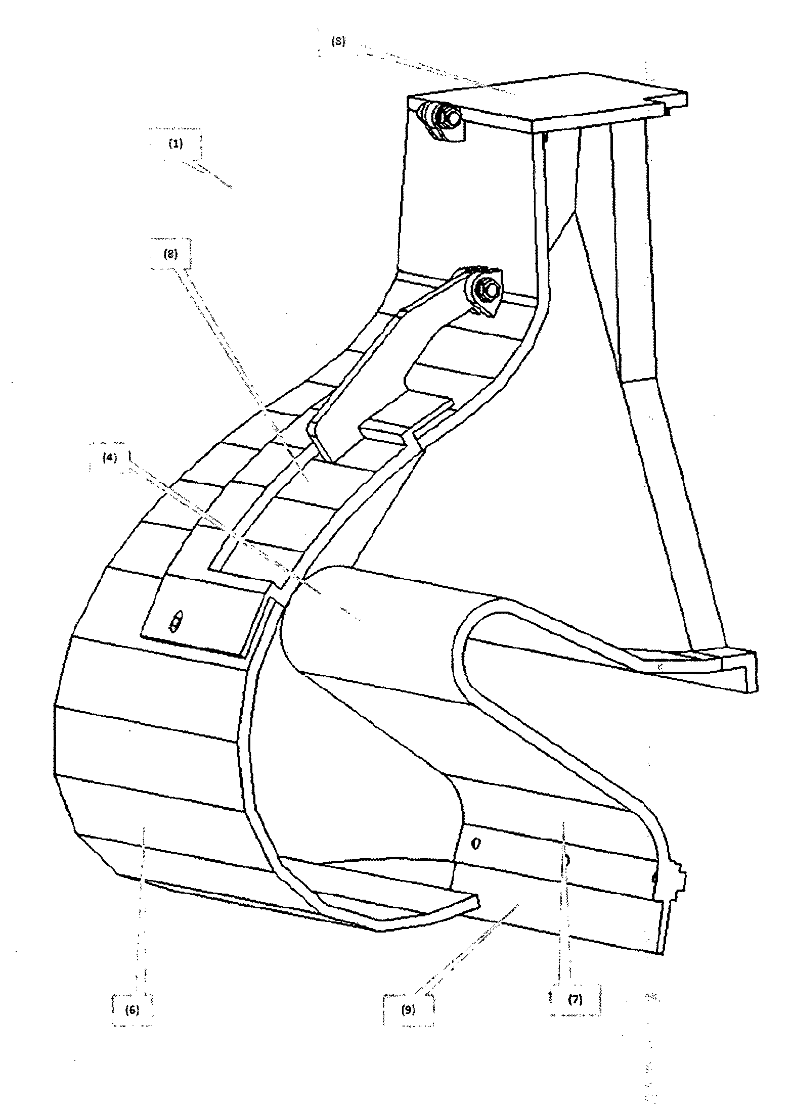 Feeder channel for mud shaker