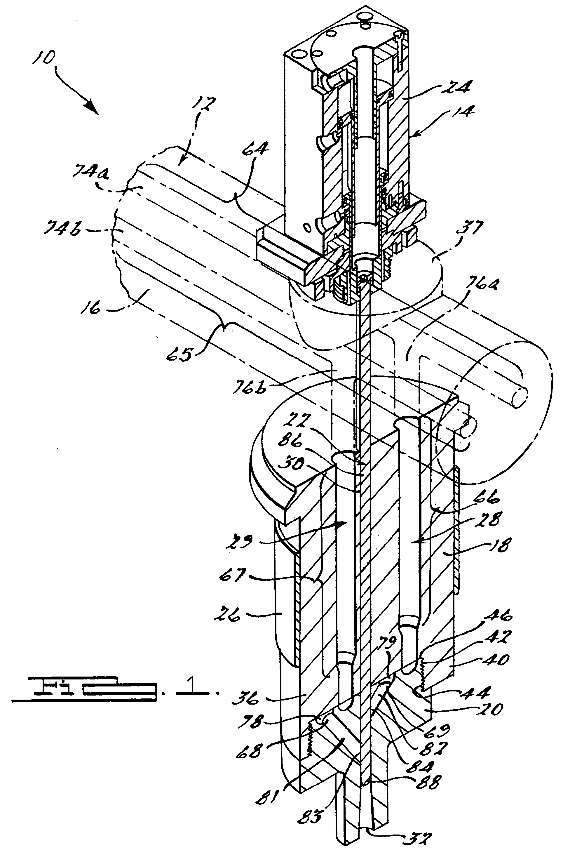 Injection molding system for injection molding a plurality of materials