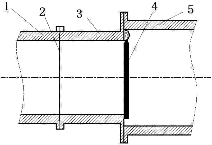 Device and method for weakening rarefaction wave of hydrogen-oxygen detonation shock tube