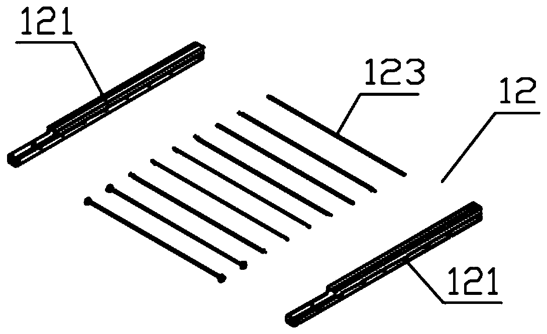 Machine head assemblies of ironing sheet machine and ironing sheet machine