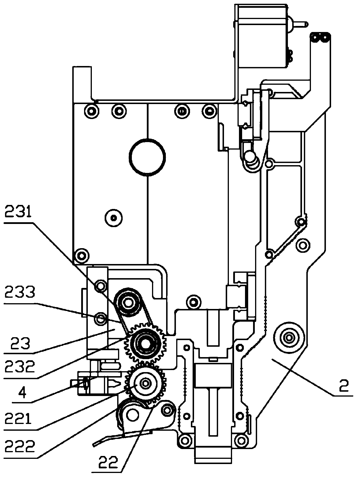 Machine head assemblies of ironing sheet machine and ironing sheet machine