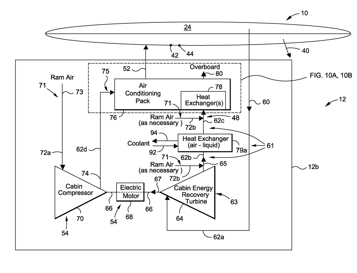 Aircraft air conditioning systems and methods