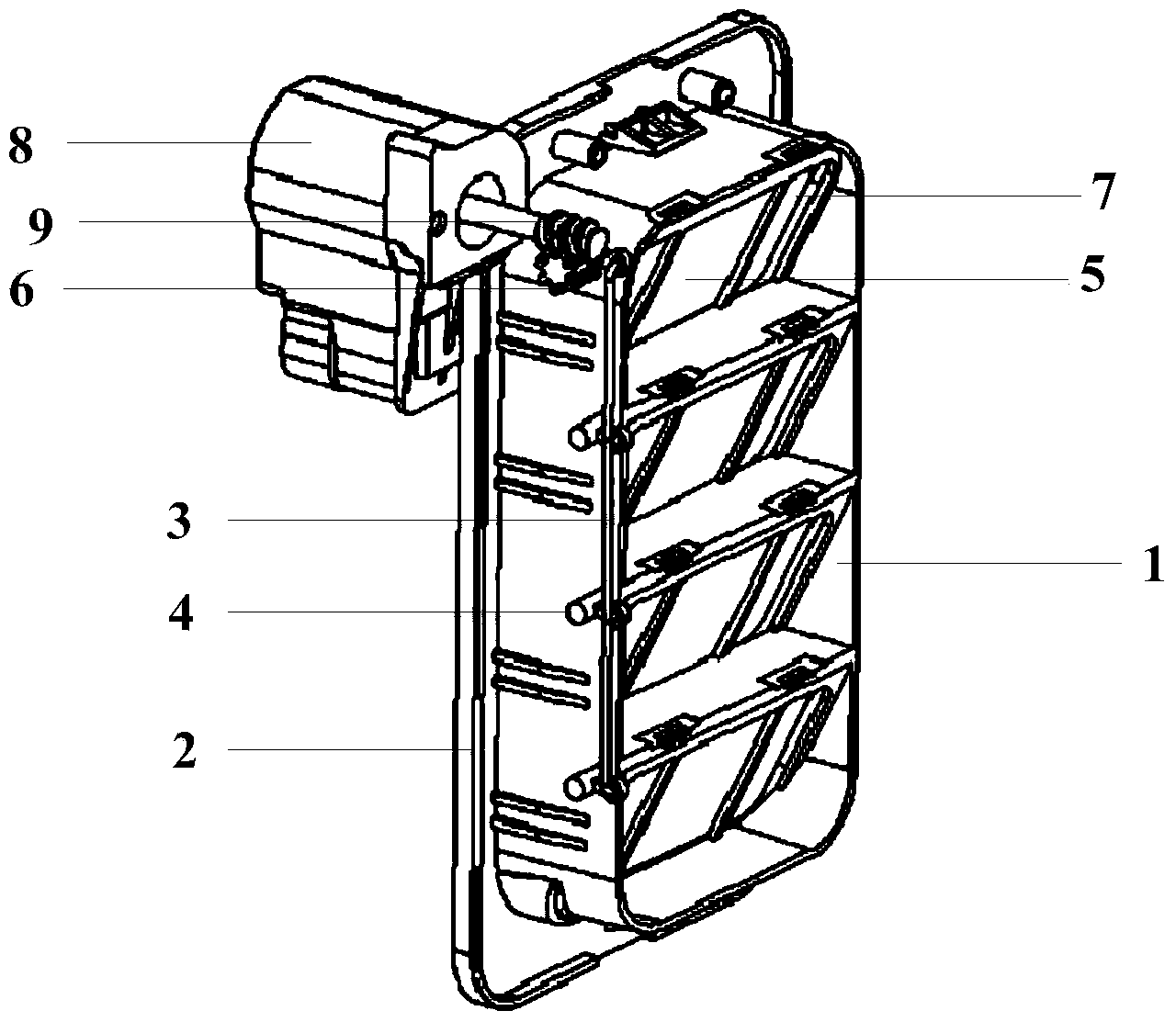 Automobile ventilation grille and automobile