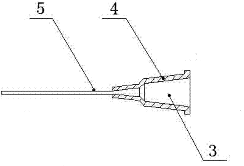 Modeling device for establishing bladder cancer orthotopic transplantation tumor animal model