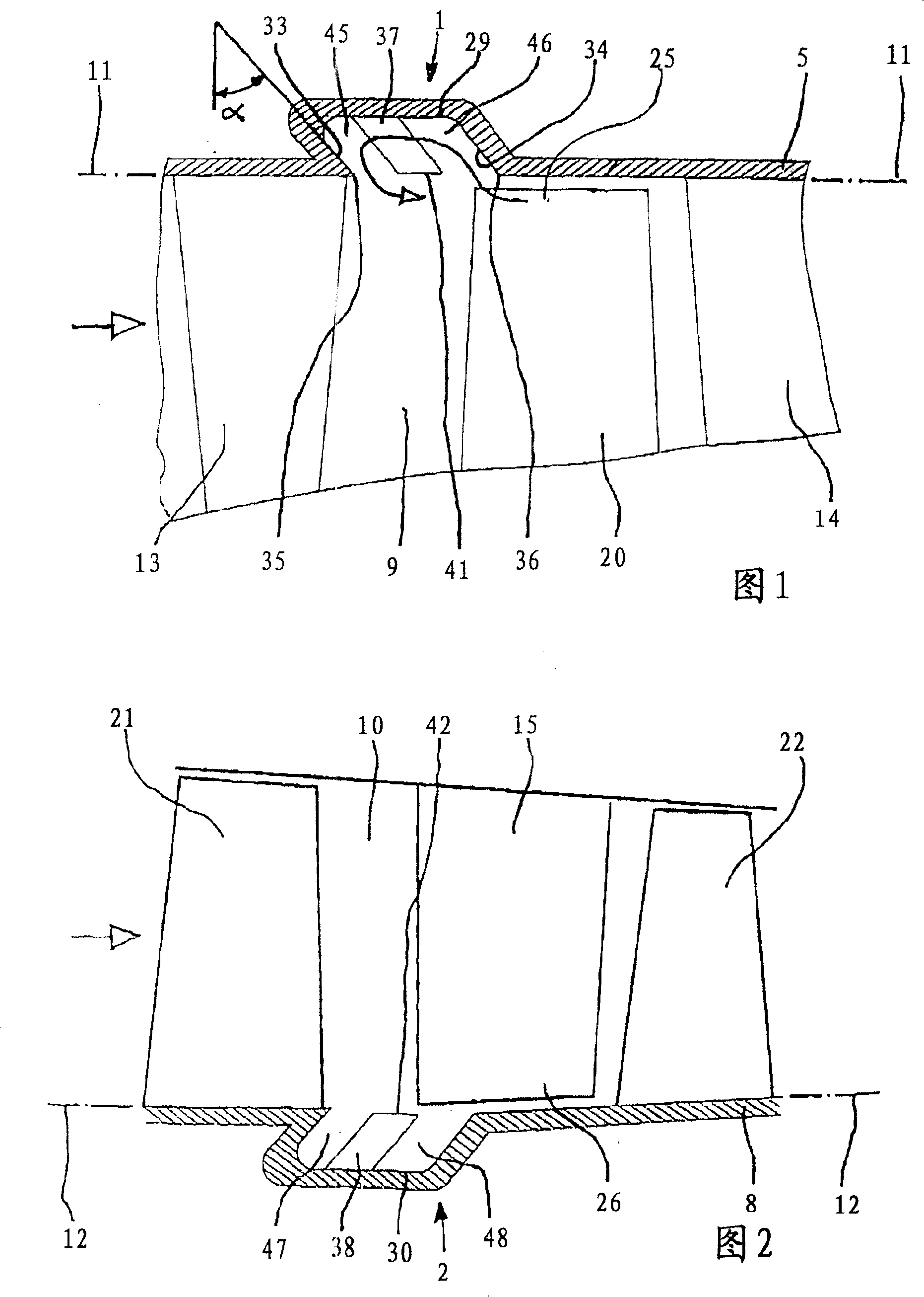 Recirculation structure for turbo chargers