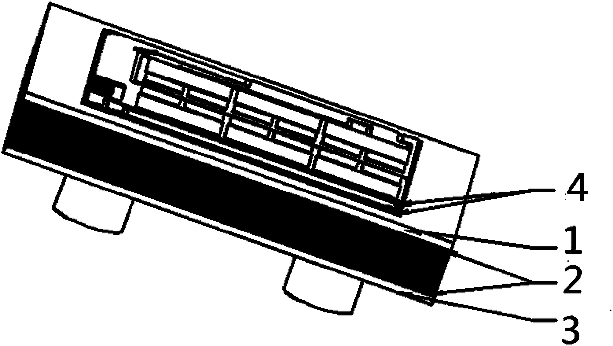 A chip heat sink, a preparation method thereof, and a DBC substrate assembly