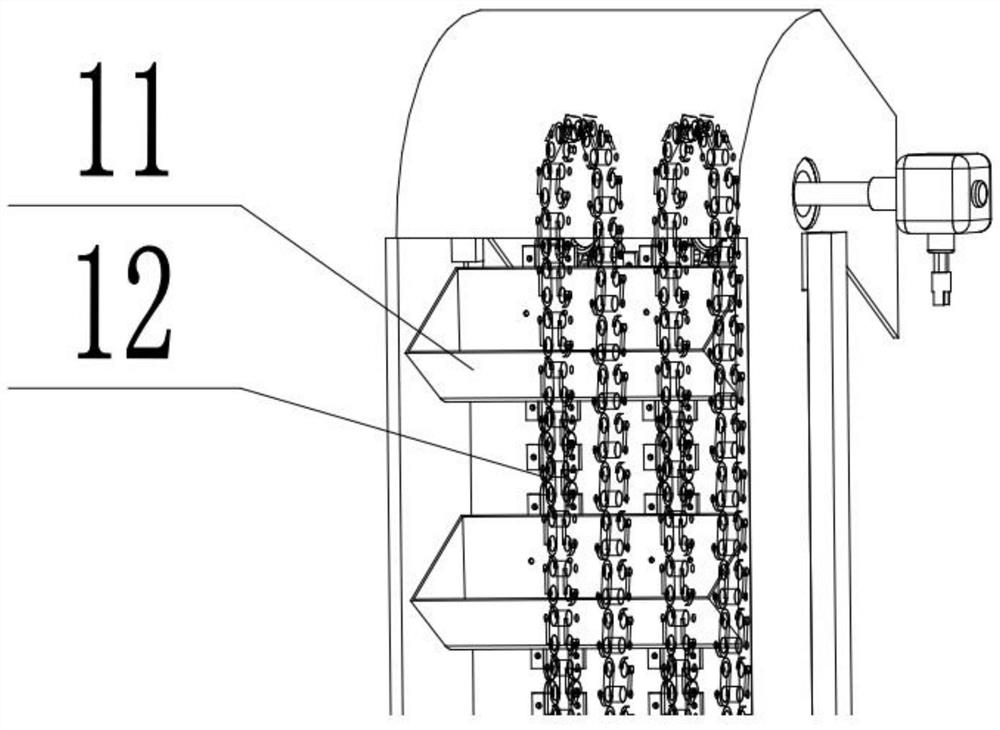 A fruit harvester using a picking device and its collecting method