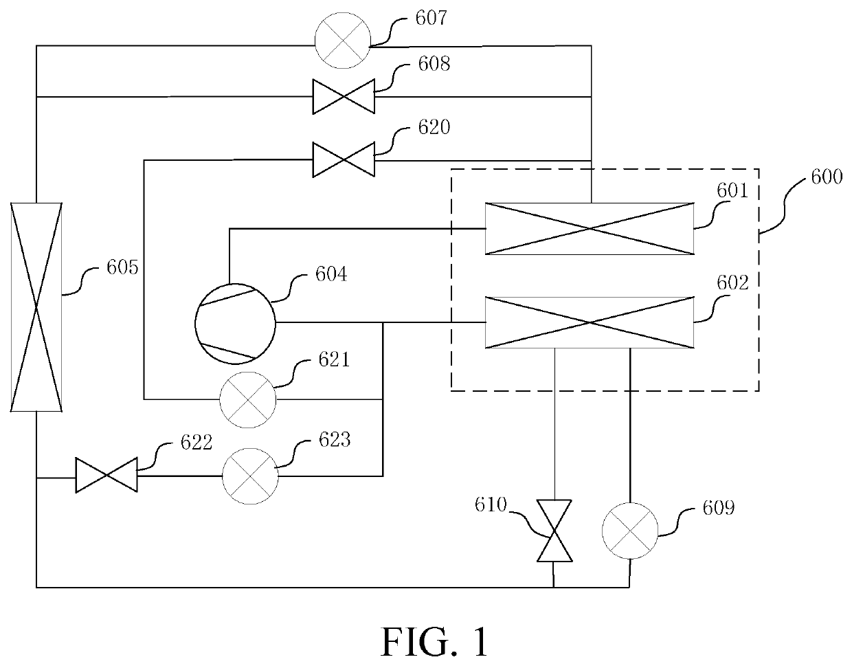 Heat pump air-conditioning system and electric vehicle