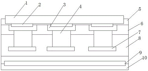 Automatic sliding block sorting device with adjusting mechanism