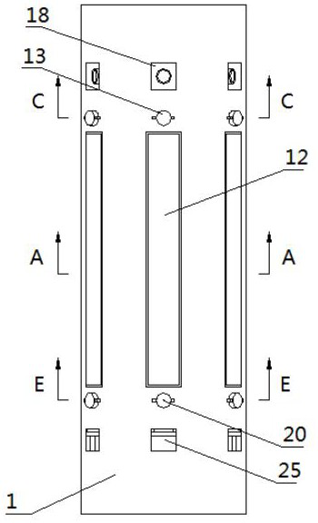 Quick connecting device for multiplexing line during emergency maintenance