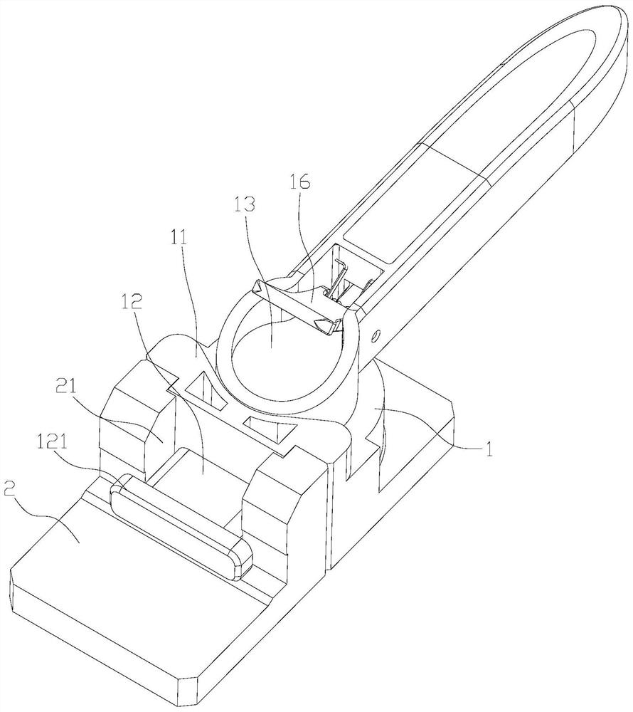 LED display screen quick linking and locking device and LED display screen