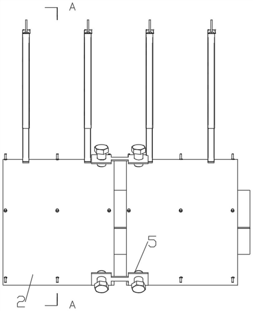 Anti-seismic support post for high-rise building structure