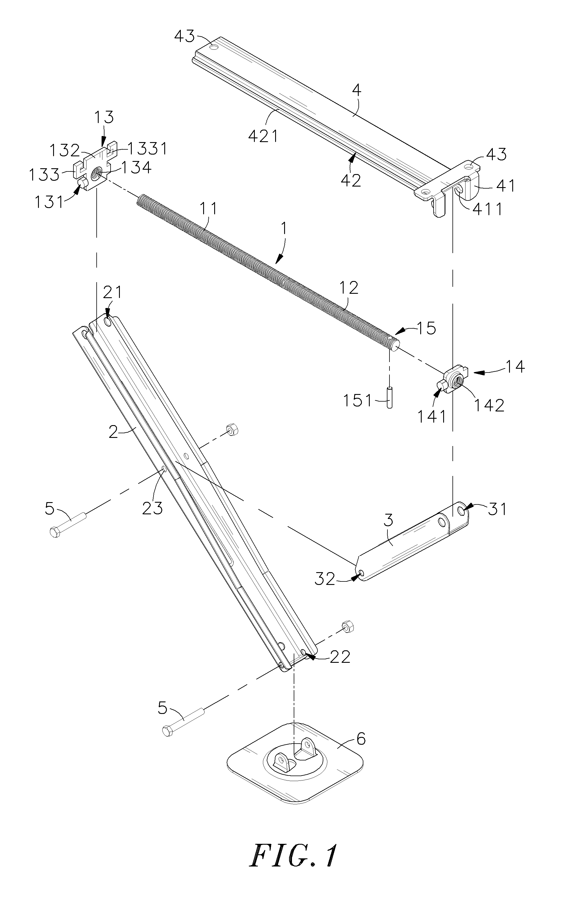 Quick rising supporting device