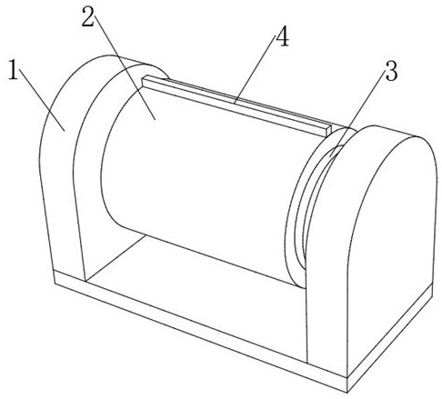 Up-and-down type roller drying equipment for biomass fuel