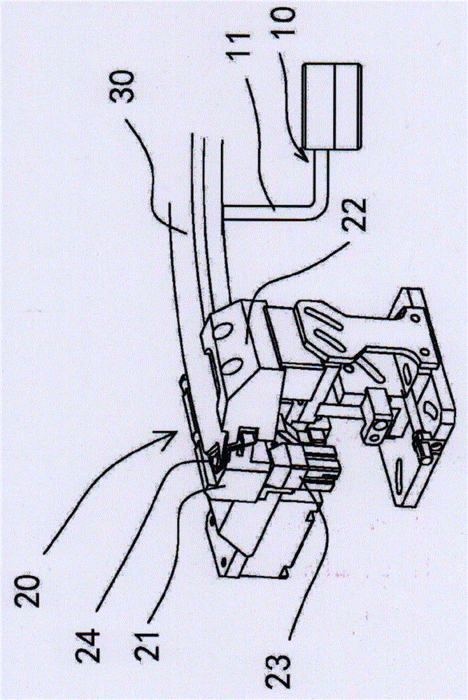 Saw cutting clamp support device