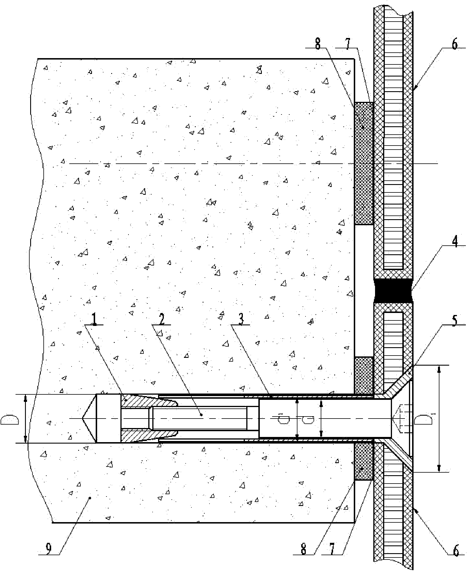 Invisible connected composite plate curtain wall