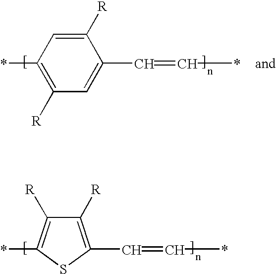 Mono-, oligo- and poly-difluorovinyl-(hetero)arylenes, their synthesis and their use as charge transport materials