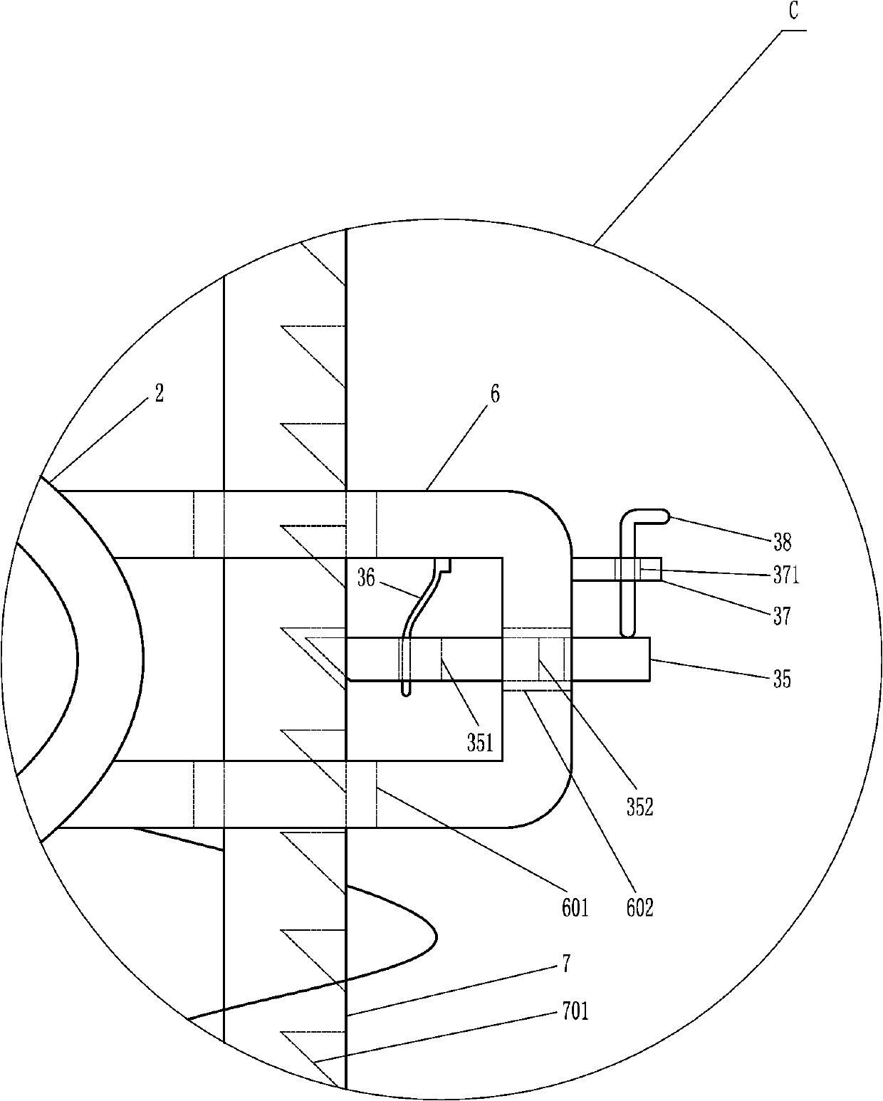 Easy-to-use lesion clearing device for dermatology